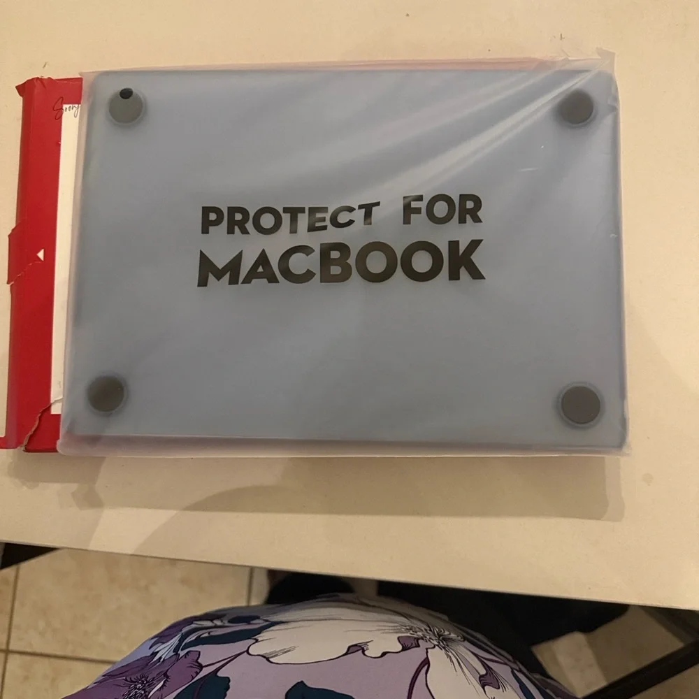 Red MacBook Protective Case
